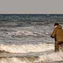 Angeln am Strand