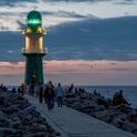 Hafeneinfahrt Warnemünde